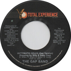 The Gap Band Automatic Brain USED VINYL 7INCH 45 RPM SINGLE PROMO