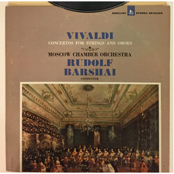 Moscow Chamber Orchestra / Rudolf Barshai Concertos For Strings And Oboes Vinyl LP USED