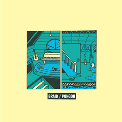 Pohgoh / Braid Goodnight, Sweetheart / What A Wonderful Puddle! USED VINYL 7INCH LIMITED EDITION NUMBERED