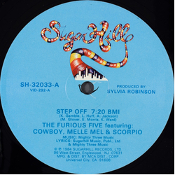 The Furious Five / Cowboy / Melle Mel / Scorpio (3) Step Off Vinyl 12" USED