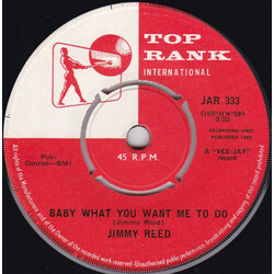 Jimmy Reed Baby What You Want Me To Do USED VINYL 7INCH