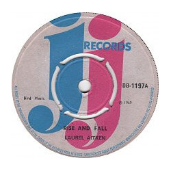 Laurel Aitken Rise And Fall USED VINYL 7INCH 45 RPM