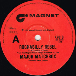 Matchbox (3) Rockabilly Rebel USED VINYL 7INCH 45 RPM SINGLE