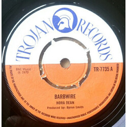 Nora Dean / The Barons (3) Barbwire / Calypso Mama USED VINYL 7INCH 45 RPM SINGLE