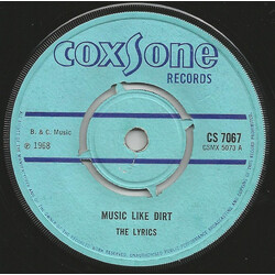 The Lyrics / The Tonetts Music Like Dirt / I Give It To You USED VINYL 7INCH 45 RPM SINGLE