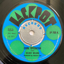 Delroy Wilson Cool Operator / I'm Yours USED VINYL 7INCH