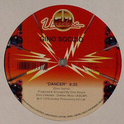 Gino Soccio Dancer / Dance To Dance USED VINYL 12INCH REISSUE 33 S RPM