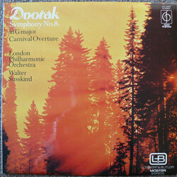 Antonín Dvořák / The London Philharmonic Orchestra / Walter Susskind Symphony No.8 In G Major Op.88 / Carnival Overture Op.92 Vinyl LP USED