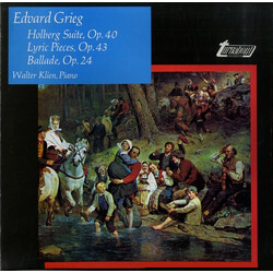 Edvard Grieg / Walter Klien Holberg Suite, Op. 40 / Lyric Pieces, Op. 43 / Ballade, Op. 24 Vinyl LP USED
