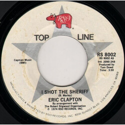 Eric Clapton I Shot The Sheriff / Let It Grow USED VINYL 7INCH 45 RPM REISSUE