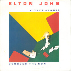 Elton John Little Jeanie / Conquer The Sun USED VINYL 7INCH 45 RPM SINGLE