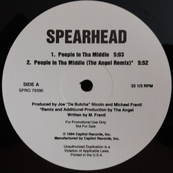 Spearhead People In Tha Middle VINYL 12" USED