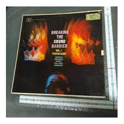 The American Percussion Society / Paul Price Breaking The Sound Barrier Vol.1 Percussion Vinyl LP USED