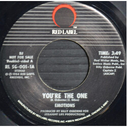 The Emotions You're The One USED VINYL 7INCH 45 RPM SINGLE PROMO