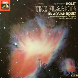 Gustav Holst / Sir Adrian Boult / The London Philharmonic Orchestra / The Geoffrey Mitchell Choir The Planets Vinyl LP USED