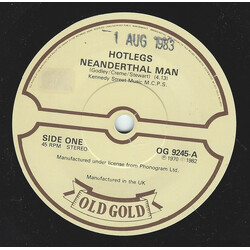 Hotlegs / Herd Neanderthal Man / I Don't Want Our Lovin' To Die USED VINYL 7INCH SINGLE 45 RPM