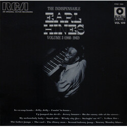 Earl Hines The Indispensable - 1940-1942 Volume 3 Vinyl LP USED