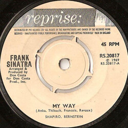 Frank Sinatra My Way USED VINYL 7INCH 45 RPM SINGLE