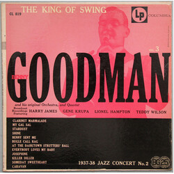 Benny Goodman And His Orchestra / The Benny Goodman Quartet 1937-38 Jazz Concert No. 2 - The King Of Swing Vol. 3 Vinyl LP USED