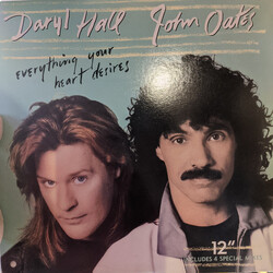 Daryl Hall & John Oates Everything Your Heart Desires USED VINYL 12INCH 33 S RPM