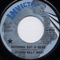 Johnn Billy West Nothing But A Devil USED VINYL 7INCH 45 RPM