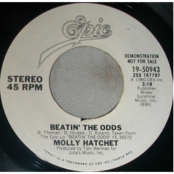 Molly Hatchet Beatin' The Odds Vinyl 7" USED