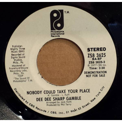 Dee Dee Sharp Gamble Nobody Could Take Your Place Vinyl 7" USED