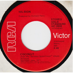 Harry Nilsson Coconut / Jump Into The Fire USED VINYL 7INCH SINGLE REISSUE