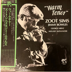 Zoot Sims Warm Tenor Vinyl LP USED