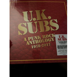 UK Subs A Punk Rock Anthology 1978 - 2017 Vinyl 2 LP USED