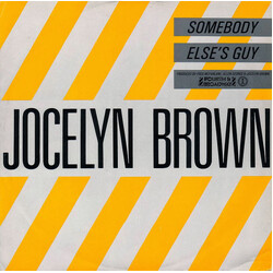 Jocelyn Brown Somebody Else's Guy (Remix) USED VINYL 12INCH 45 RPM STEREO