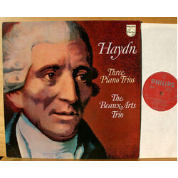 Joseph Haydn / Beaux Arts Trio Three Piano Trios Vinyl LP USED