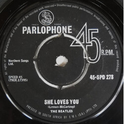 The Beatles She Loves You USED VINYL 7INCH 45 RPM SINGLE