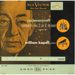 Sergei Vasilyevich Rachmaninoff / William Kapell / The Robin Hood Dell Orchestra Of Philadelphia / William Steinberg Concerto No. 2 In C Minor, Opus 1