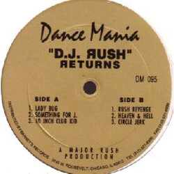 DJ Rush Returns USED VINYL 12INCH 33 S RPM