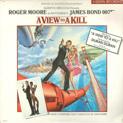 John Barry A View To A Kill (Original Motion Picture Soundtrack) Vinyl LP USED