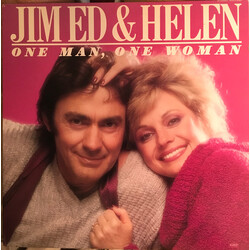 Jim Ed Brown & Helen Cornelius One Man, One Woman Vinyl LP USED