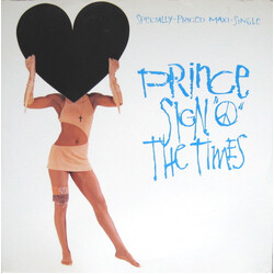 Prince Sign "O" The Times USED VINYL 12INCH 45 RPM MAXI-SINGLE