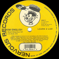 Kim English Learn 2 Luv USED VINYL 12INCH 33 S RPM