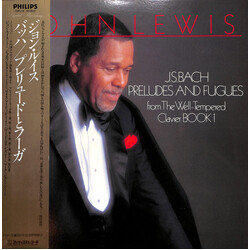 Johann Sebastian Bach / John Lewis (2) J.S. Bach Preludes And Fugues From The Well-Tempered Clavier Book 1 Vinyl LP USED