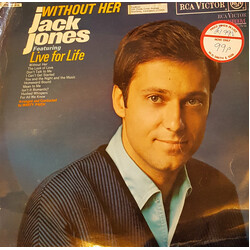 Jack Jones Without Her Vinyl LP USED