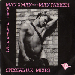 Man 2 Man / Man Parrish Male Stripper (Special U.K. Mixes) USED VINYL 7INCH 45 RPM SINGLE