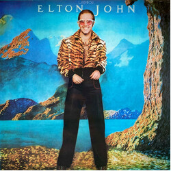 Elton John Caribou Vinyl LP USED