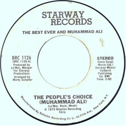 The Best Ever / Muhammad Ali (2) The People's Choice (Muhammad Ali) / Rope A Dope USED VINYL 7INCH 45 RPM STEREO