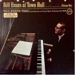 The Bill Evans Trio Bill Evans At Town Hall (Volume One) Vinyl LP USED