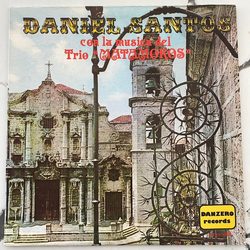 Daniel Santos con la musica del Trio Matamoros Vinyl LP USED