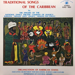National Dance Theatre Company Of Jamaica Traditional Songs Of The Caribbean Vinyl LP USED