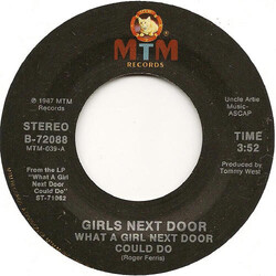 Girls Next Door What A Girl Next Door Could Do / I Think I'm Gonna Fall USED VINYL 7INCH 45 RPM