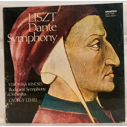 Franz Liszt / Veronika Kincses / Magyar Rádió És Televízió Szimfónikus Zenekara / György Lehel Dante Symphony Vinyl LP USED