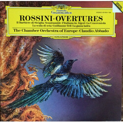 Gioacchino Rossini / The Chamber Orchestra Of Europe / Claudio Abbado Overtures Vinyl LP USED